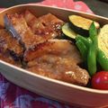 クック5E2Q86☆'s cooksnap of when they made お弁当に「豚の味噌焼き」.