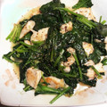 クックBQMTT7☆'s cooksnap of when they made ほうれん草と鶏むねのごま風味塩とろみ炒め.