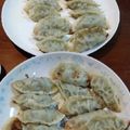 ゆか☆猫's cooksnap of when they made 焼き餃子の復活 焼き直し焼き餃子.