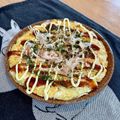 ハンナ0915's cooksnap of when they made ふわふわ♪豆腐のお好み焼き.