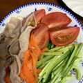 ちゃぎー's cooksnap of when they made 豚しゃぶ冷し中華.