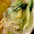 MULA's cooksnap of when they made 簡単！レタス×ささみ胡麻マスタードサラダ.