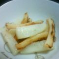 ゆんぴー's cooksnap of when they made 長芋とちくわの七味炒め.