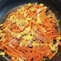 リリ＆キティ's cooksnap of when they made 豚の尻☆ハムと人参のしりしり.