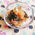 ﾁｲﾁｬﾝﾏﾏ's cooksnap of when they made *キムチとわかめのおろし和え*.