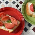 ヌーシ's cooksnap of when they made サラダトースト.