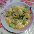 くネコまろす's cooksnap of when they made きゅうりと豆腐の冷や汁ご飯.