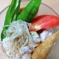 xyzクック's cooksnap of when they made 野菜たっぷり蒸し鶏そうめん.