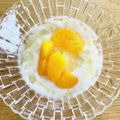 ボブナナ's cooksnap of when they made 大人の給食☆フルーツのヨーグルト添え.