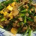 aizu_po's cooksnap of when they made 豚肉のニラ卵スタミナ炒め.