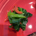 豆とオリーブ's cooksnap of when they made つるりん♫つるむらさきのナムル.