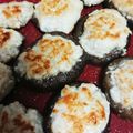 おかずは茶色's cooksnap of when they made 簡単・美味しい☆椎茸の肉詰め焼き.