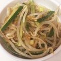 kimig's cooksnap of when they made もやしときゅうりのピリ辛ナムル♡.