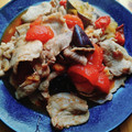かわゆう1211's cooksnap of when they made トマトとなすと豚でさっぱり生姜焼き楓.