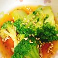 りーとぽん's cooksnap of when they made ブロッコリーのポン酢ごま和え.