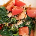 たくたくポンポン's cooksnap of when they made ほうれん草のツナトマト和え.
