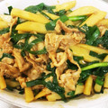 abcdefghｉｊ's cooksnap of when they made 豚肉とじゃがいもとニラのオイスター炒め.