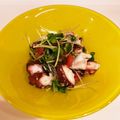 ❁Abake❁'s cooksnap of when they made 簡単5分♪たこの薬味和え～梅ポン酢～.