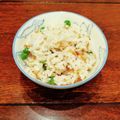 nemuchan's cooksnap of when they made グリーンピースと桜えびの春の炊き込みご飯.