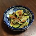 四児のハハ's cooksnap of when they made おうち韓国★ズッキーニのナムル.