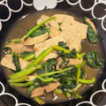 クック4PY7HN☆'s cooksnap of when they made 簡単　ほうれん草レバー焼き.