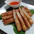 Ａ１５１＝監督's cooksnap of when they made 海老とはんぺんのスティック春巻き.