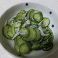 ✿佳✿'s cooksnap of when they made きゅうりとしらすの酢の物.
