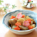 runa10's cooksnap of when they made 大根と蒟蒻の簡単煮物(レンジと鍋).