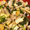 naotaroo's cooksnap of when they made ほうれん草と厚揚げと豚肉のうま煮.