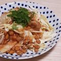 アクセル☆'s cooksnap of when they made おつまみキムチ納豆キャベツ.