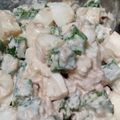 およめサン婆's cooksnap of when they made オクラとはんぺんのツナマヨあえ.