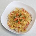 mami99's cooksnap of when they made ３分でずぼら丼♡ハマる！カニ玉天丼.