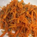 ＊まめゴマ＊'s cooksnap of when they made お弁当に重宝！人参ジャコ炒め.