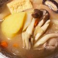 クックmichi☆♪'s cooksnap of when they made イチバン美味しい絶品豚汁❀♡簡単具沢山♡.