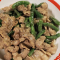 かなはは☆'s cooksnap of when they made 簡単料理♪【豚といんげんのマヨポン炒め】.