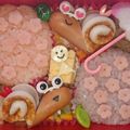 ★★りいたん★★'s cooksnap of when they made アジサイとカタツムリのお弁当（キャラ弁）.