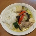 なの＠ママ's cooksnap of when they made カルディ♡スパイシー具沢山グリーンカレー.