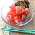 ぽんしゅラブ子's cooksnap of when they made ５分で完成！トマトのみそマリネ.