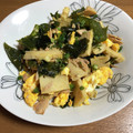 chi−ちゃん's cooksnap of when they made わかめとたけのこのシーチキン卵炒め.