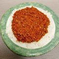 tonmyee's cooksnap of when they made ドライカレー/七尾市学校給食.
