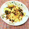 なつき☆ミ's cooksnap of when they made めんつゆで簡単＊小松菜とツナと卵炒め.