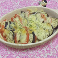 みかかめ's cooksnap of when they made 茄子とトマトの重ねチーズ焼き.