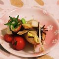 私市ビッキーズ津門巳's cooksnap of when they made くるくる(竹輪&大葉)･(竹輪と薄揚げ).