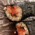 ふぁんころ's cooksnap of when they made 明太子の巻き寿司、残り物でおもてなし.
