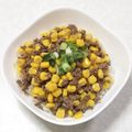 mami99's cooksnap of when they made コーン肉そぼろごはん.