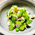 kinniko's cooksnap of when they made 男のおつまみ☆ピーマンのしらす和え.