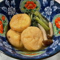 ⁂山暮らしわんこ⁂'s cooksnap of when they made 京がんもと小松菜の煮物.