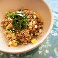 バウチャン's cooksnap of when they made ねぎたく納豆with韓国海苔♡.