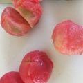 ２４なるるん's cooksnap of when they made トマトは冷凍保存☆皮むきも切るのも簡単♪.