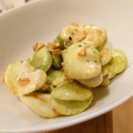 クックJD26RW☆'s cooksnap of when they made 簡単♡そら豆のガーリック炒め♪.